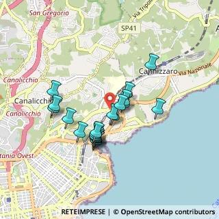 Mappa Via Antonio Canepa, 95126 Catania CT, Italia (0.8245)