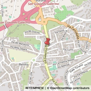 Mappa Via Galermo,  298, 95123 Catania, Catania (Sicilia)