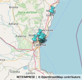 Mappa Via Diodoro Siculo, 95030 Catania CT, Italia (17.74917)