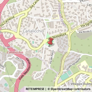 Mappa Via del Parco, 14, 95030 Tremestieri Etneo, Catania (Sicilia)