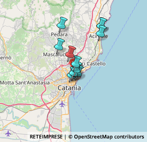 Mappa Via Diodoro Siculo, 95030 Catania CT, Italia (5.04667)