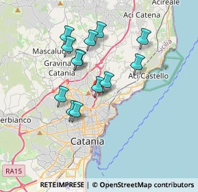 Mappa Via Diodoro Siculo, 95030 Catania CT, Italia (3.46923)