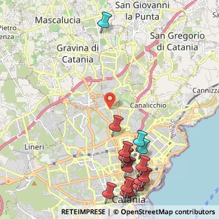Mappa Via Zangri Francesco, 95125 Catania CT, Italia (3.24063)
