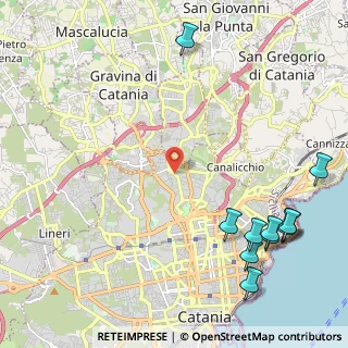 Mappa Via Zangri Francesco, 95125 Catania CT, Italia (3.41545)