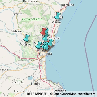 Mappa Via del Roveto, 95126 Catania CT, Italia (8.54091)