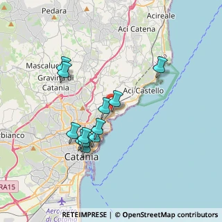Mappa Via del Roveto, 95126 Catania CT, Italia (3.8275)