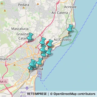 Mappa Via del Roveto, 95126 Catania CT, Italia (3.53)