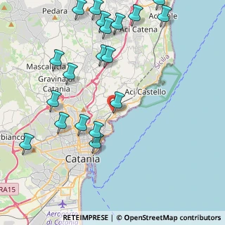 Mappa Via del Roveto, 95126 Catania CT, Italia (5.81842)