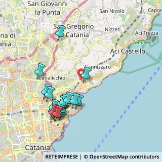 Mappa Via del Roveto, 95126 Catania CT, Italia (2.4)