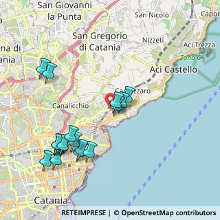 Mappa Via del Roveto, 95126 Catania CT, Italia (2.42059)