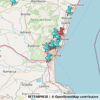 Mappa Via Currolo, 95045 Misterbianco CT, Italia (22.29)