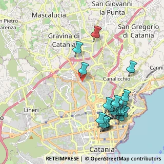 Mappa Via Amedeo Modigliani, 95125 Catania CT, Italia (2.703)