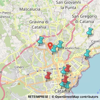 Mappa Via Amedeo Modigliani, 95125 Catania CT, Italia (2.77636)