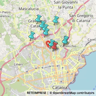 Mappa Via Amedeo Modigliani, 95125 Catania CT, Italia (1.46636)