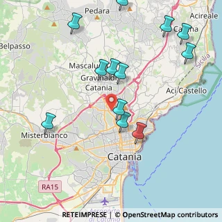 Mappa Via Amedeo Modigliani, 95125 Catania CT, Italia (5.05)