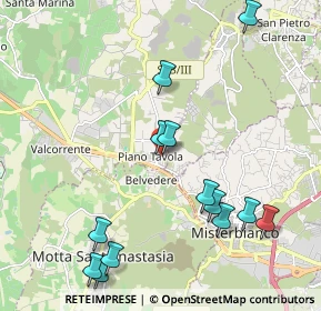Mappa Via Pier Santi Mattarella, 95032 Belpasso CT, Italia (2.65769)