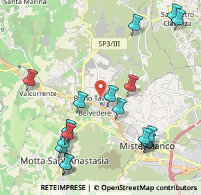 Mappa Via Giuseppe di Vittorio, 95032 Belpasso CT, Italia (2.982)