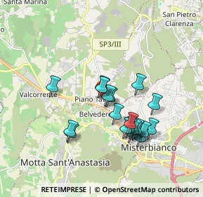 Mappa Via Pier Santi Mattarella, 95032 Belpasso CT, Italia (1.7995)