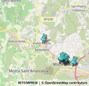 Mappa Via Pier Santi Mattarella, 95032 Belpasso CT, Italia (2.69077)