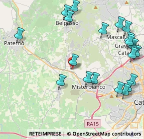 Mappa Via Giuseppe di Vittorio, 95032 Belpasso CT, Italia (5.9555)