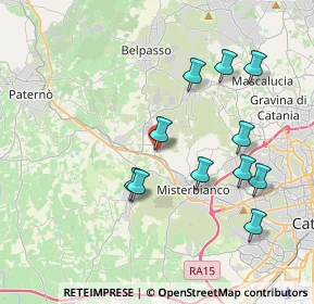 Mappa Via Pier Santi Mattarella, 95032 Belpasso CT, Italia (4.32364)