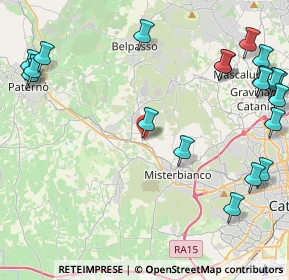 Mappa Via Giuseppe di Vittorio, 95032 Belpasso CT, Italia (6.72)