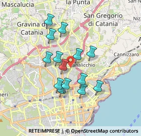 Mappa Via Archimede Cirinna`, 95125 Catania CT, Italia (1.63571)