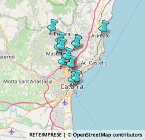 Mappa Via Archimede Cirinna`, 95125 Catania CT, Italia (5.095)