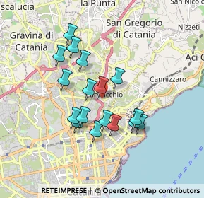 Mappa Via Nuovaluce, 95030 Canalicchio CT, Italia (1.67647)