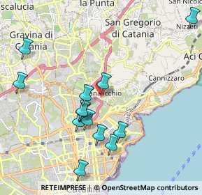 Mappa Via Nuovaluce, 95030 Canalicchio CT, Italia (2.33538)