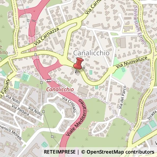 Mappa Via Novaluce, 38, 95030 Tremestieri Etneo, Catania (Sicilia)