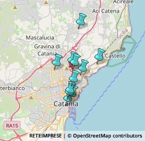 Mappa Via Nuovaluce, 95030 Catania CT, Italia (2.60636)