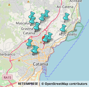 Mappa Via Nuovaluce, 95030 Catania CT, Italia (3.39846)