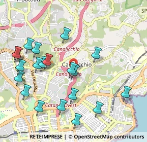 Mappa Via Nuovaluce, 95030 Catania CT, Italia (1.281)