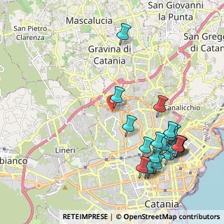 Mappa Via Montecristo, 95125 Catania CT, Italia (2.767)