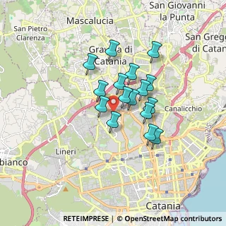 Mappa Via Montecristo, 95125 Catania CT, Italia (1.39625)