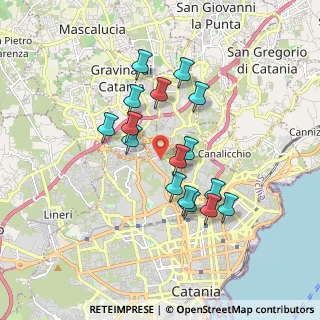 Mappa Via Giovanni Fattori, 95125 Catania CT, Italia (1.71)