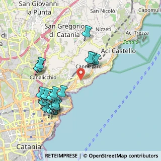 Mappa 95021 Catania CT, Italia (2.376)