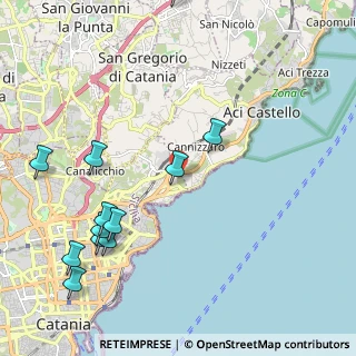 Mappa 95021 Catania CT, Italia (2.91833)