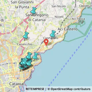 Mappa 95021 Catania CT, Italia (3.05053)
