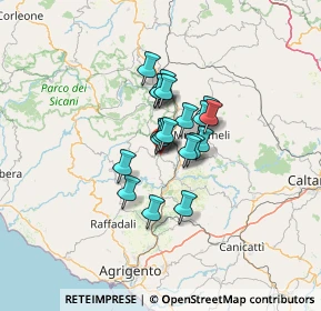 Mappa 92025 Casteltermini AG, Italia (8.717)