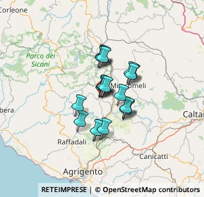 Mappa 92025 Casteltermini AG, Italia (9.12)
