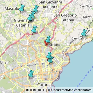Mappa Via Ferro Fabiani, 95126 Catania CT, Italia (2.76818)