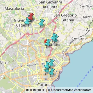 Mappa Via Ferro Fabiani, 95126 Catania CT, Italia (2.24667)