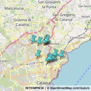 Mappa Via Ferro Fabiani, 95126 Catania CT, Italia (1.28286)