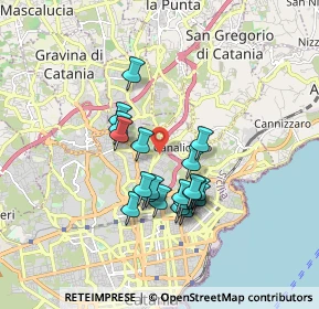 Mappa Via Ferro Fabiani, 95126 Catania CT, Italia (1.5945)