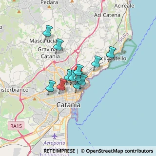 Mappa Via Giampaolo la Rocca, 95125 Catania CT, Italia (2.6475)