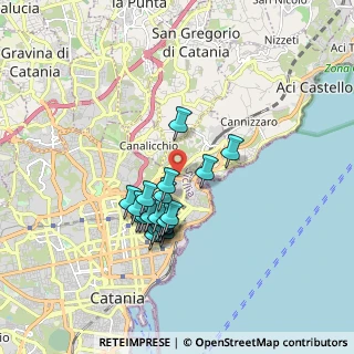 Mappa Viale Ulisse, 95127 Catania CT, Italia (1.621)