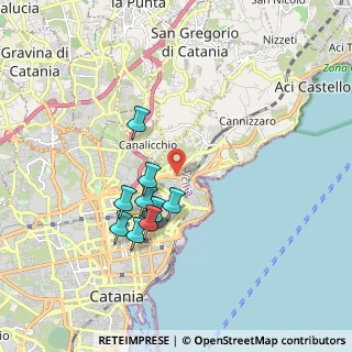 Mappa Viale Ulisse, 95127 Catania CT, Italia (1.77545)