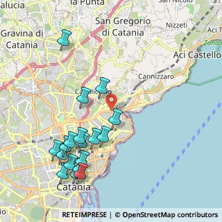 Mappa Viale Ulisse, 95127 Catania CT, Italia (2.65278)